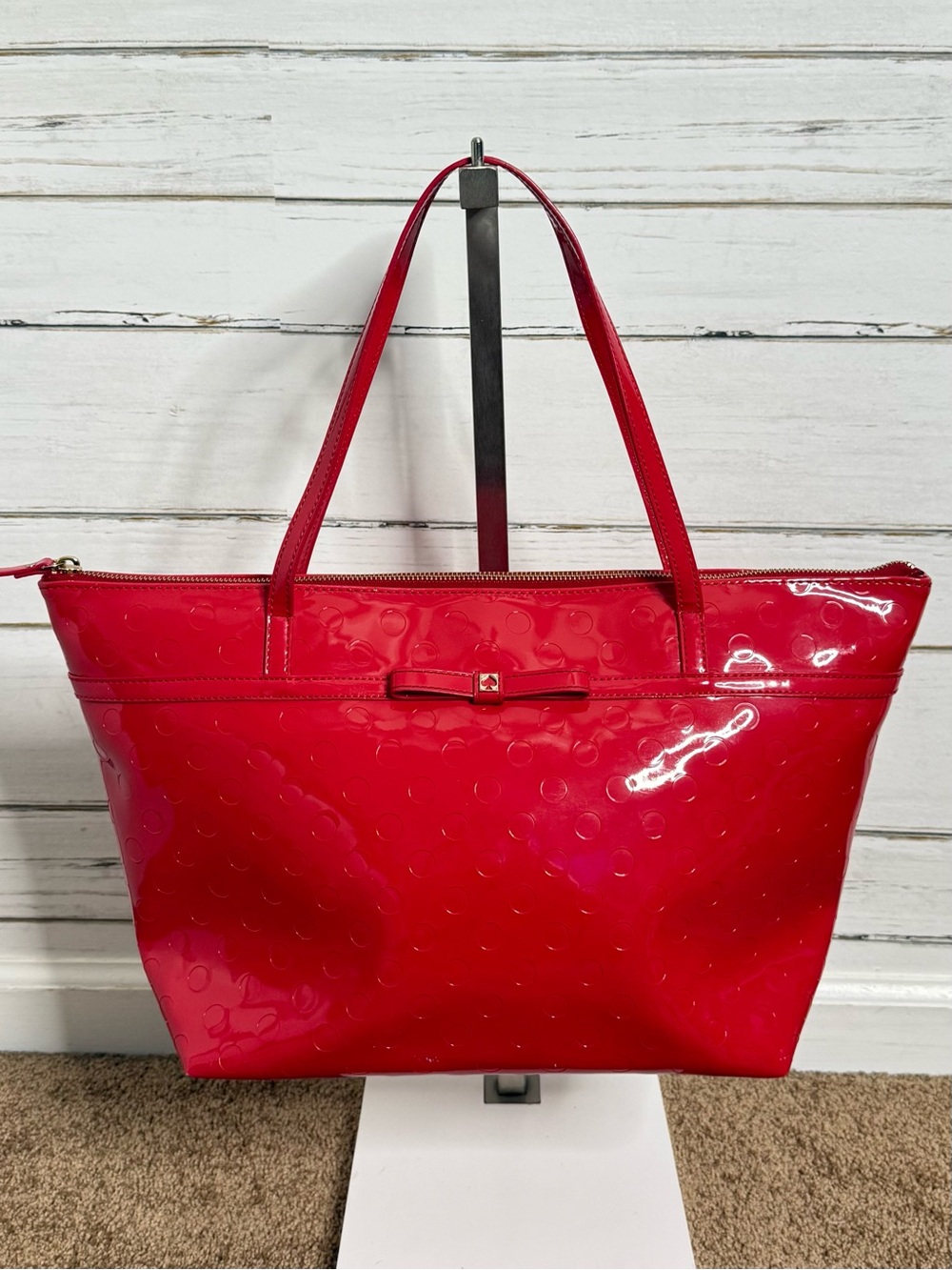 Kate Spade New York Camellia Street Patent Tote Bag